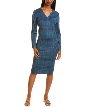 Carlisle Brit Bristol Woven Dress - Blue