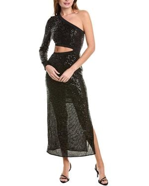 AllSaints Daisy Topaz Midi Dress - Black