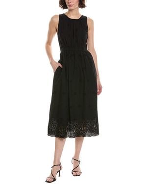 Michael Stars Faith Midi Dress - Black