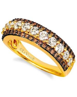 Le Vian Honey And Chocolate 14k 1.28 Ct. Tw. Diamond Ring - Metallic