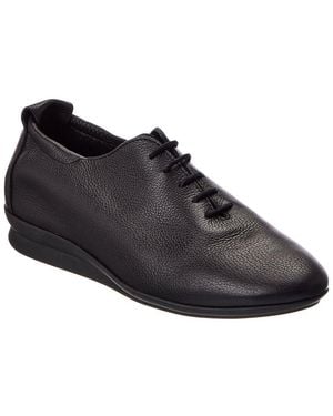 Arche Naskay Leather Trainer - Black
