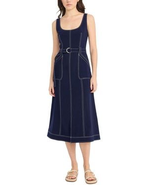 Luxely Midi Dress - Blue