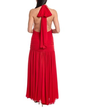 slim fit dress slacks Bardot Mirelle Linen-blend Maxi Dress