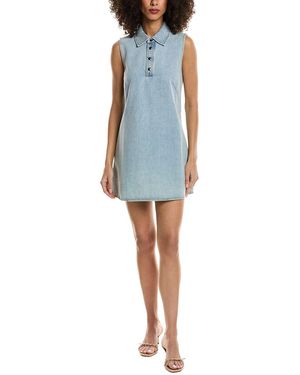 FRAME Frame The City Shift Dress - Blue