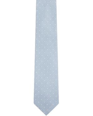 Reiss Liam Silk-Blend Tie - White