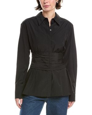 Rebecca Taylor Button Shirt - Black