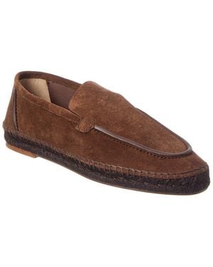 Castañer Neals Suede Loafer - Brown