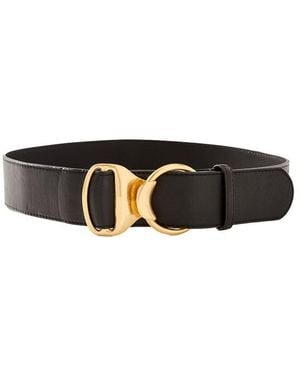 J.McLaughlin Isobel Leather Belt - Black
