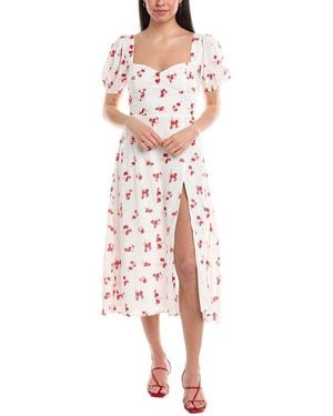 Bardot Gillian Midi Dress - White