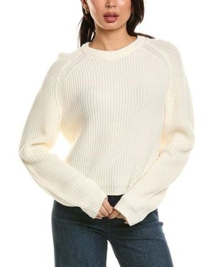Cruna Judy Boxy Fit Wool Jumper - Natural