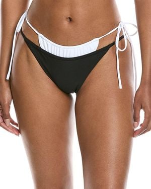 Amanda Uprichard Lazio Bikini Bottom - Brown