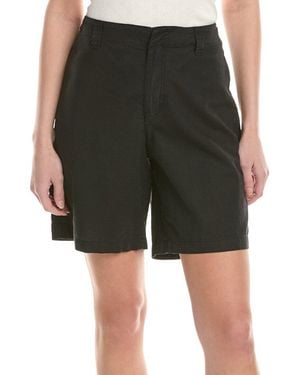 Michael Stars Velma Linen-Blend Short - Green