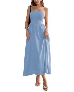 Adelin May Midi Dress - Blue