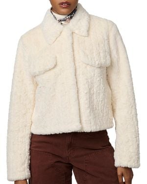 Bernardo Short Coat - Natural