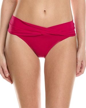 Robin Piccone Ava Twist Bikini Bottom - Red