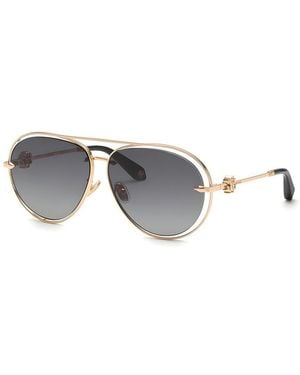 Roberto Cavalli 61Mm Sunglasses - Metallic