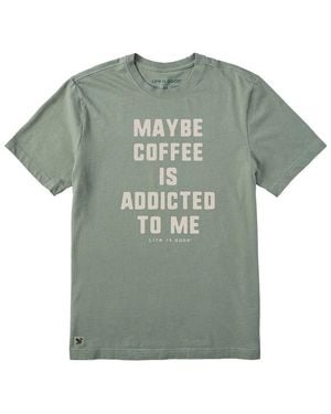 Life Is Good. Crusher Tee - Green