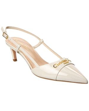 Dior My Patent Slingback Pump - White
