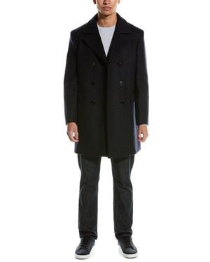 Theory Krasner Wool Coat - Black