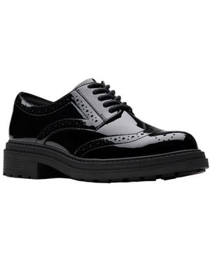 Clarks Orinoco 3 Patent Derby - Black