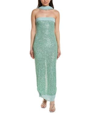 Moonsea Sleeveless Maxi Dress - Green