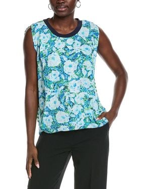 Cabi Printed Complete Top - Blue