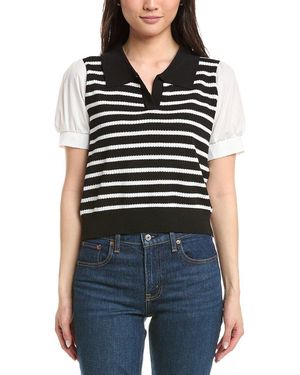 ANNA KAY Elena Polo Jumper - Black