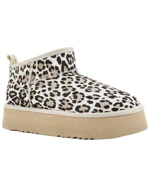 Australia Luxe Cozy Ultra Platfoam Leather Boot - White