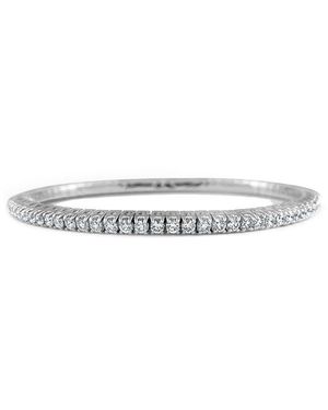 Sabrina Designs 14k 2.80 Ct. Tw. Diamond Flexible Stretch Bracelet - Multicolour