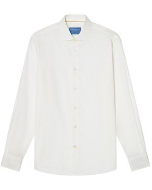 Robert Talbott Reynolds Ultra Light Weight Brushed Shirt - White