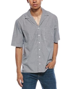 ATM Mixed Stripe Shirt - Grey