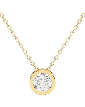 Diamond Select Cuts 14K 2.00 Ct. Tw. Diamond Pendant Necklace - Metallic