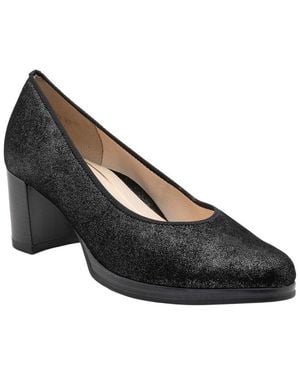 Ara Charlotte Leather Pump - Black