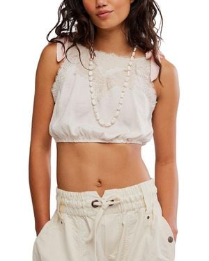 Free People Its Romantic Bra - Grey