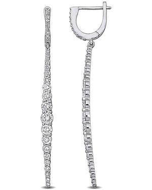 Rina Limor 14K 1.97 Ct. Tw. Diamond Dangle Earrings - White