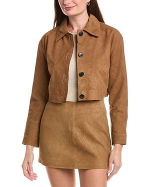 Walter Baker Suzette Leather Jacket - Brown