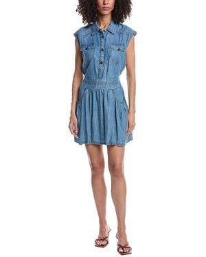 Ramy Brook Paxton Mini Dress - Blue