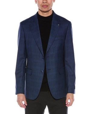 Scotch & Soda Modern Fit Wool-Blend Suit Jacket - Blue