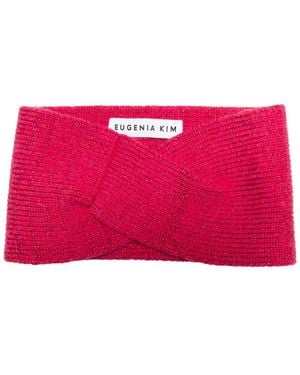 Eugenia Kim Lula Cashmere & Wool-Blend Turban Headband - Red