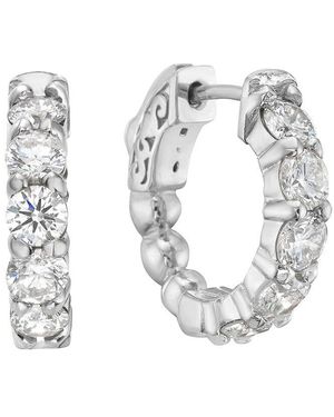 Forever Creations USA Inc. Forever Creations 14k 1.75 Ct. Tw. Diamond Hoops - Metallic