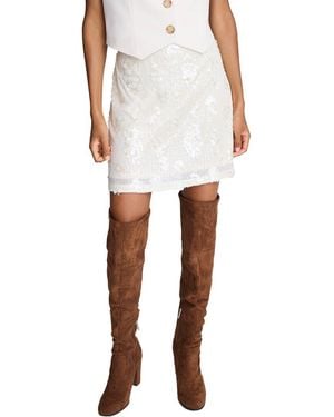 Kenneth Cole Mini Skirt - White