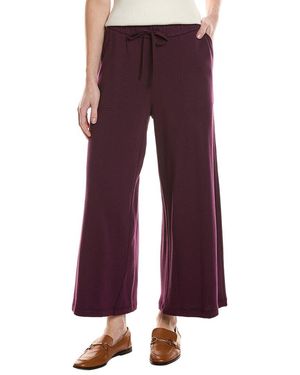 Eileen Fisher Wide Cropped Pant - Red