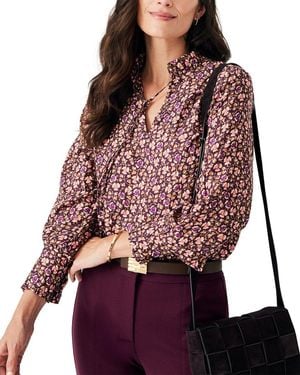 J.McLaughlin Cecilia Blouse - Red