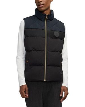Scotch & Soda Ovela Mixed Media Vest - Black