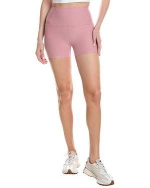 Beyond Yoga Spacedye Keep Pace 3In Short - Pink