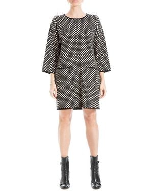 Max Studio Short Jumper Dress - Grey