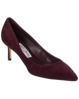 Jimmy Choo Romy 60 Suede Pump - Purple