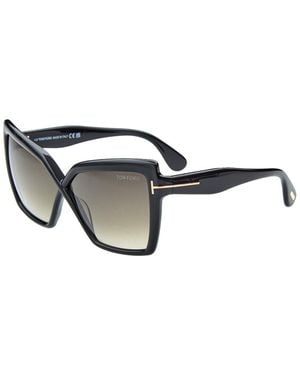 Tom Ford Fiore 63Mm Sunglasses - Black