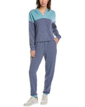 Catherine Malandrino 2Pc Pajama Set - Blue