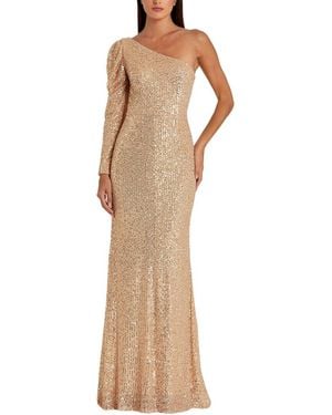 Mac Duggal A-Line Gown - Natural